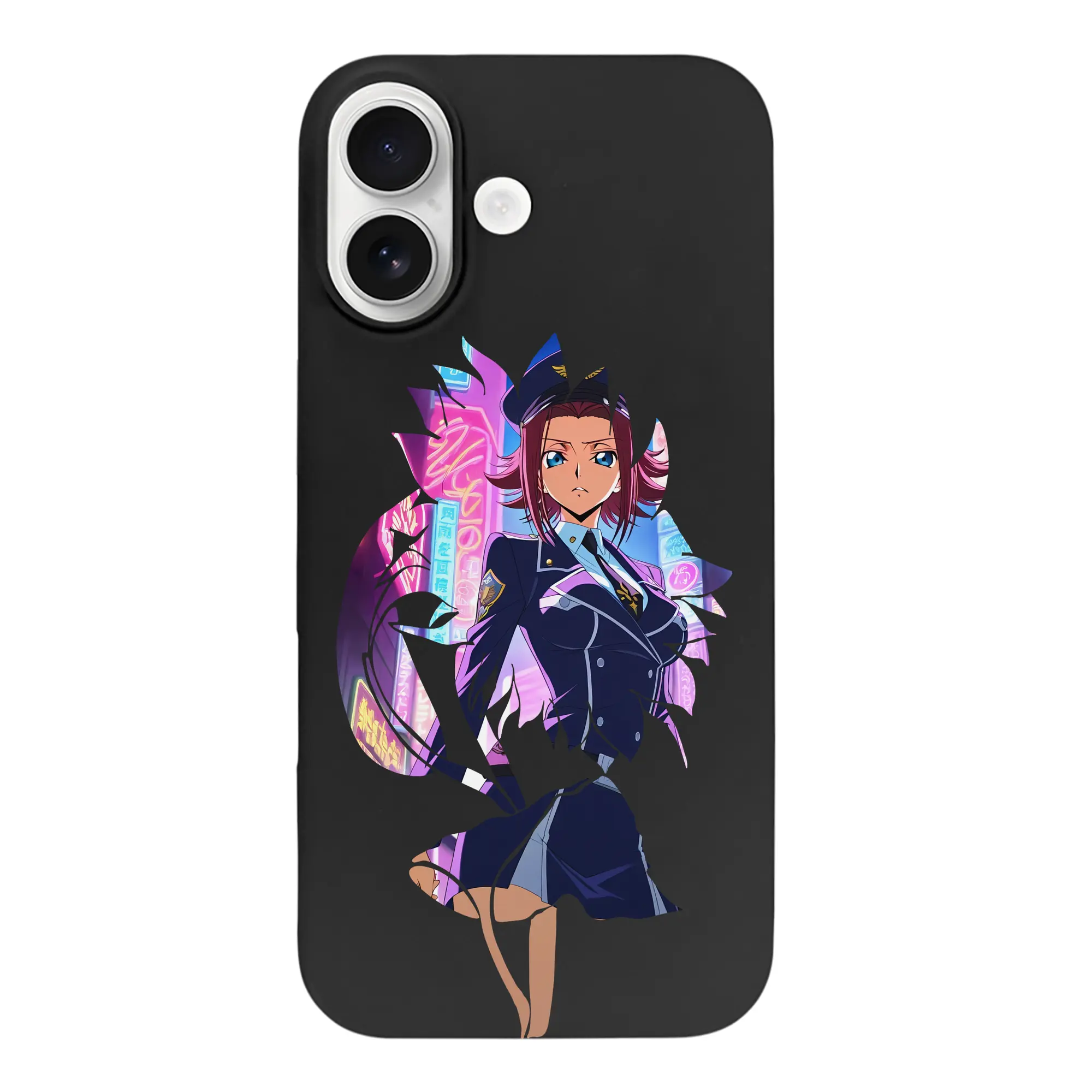 コードギアス 反逆のルルーシュ グッズ カレン・シュタットフェルト - iPhone 17 シリーズ シリコンケース 薄型 耐衝撃 指紋防止 ソフトタッチカバー 精密フィット 傷防止 保護ケース iPhone 17/17 Air/17 Pro/17 Pro Max 対応